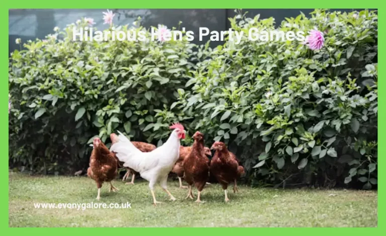 Hilarious Hen's Party Games