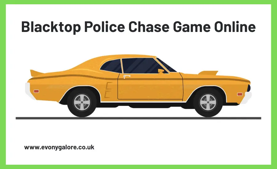 Blacktop Police Chase Game Online