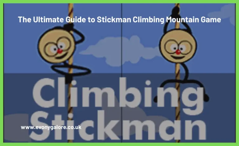 Stickman Climbing Mountain Game