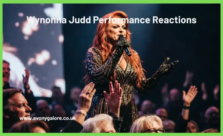 Wynonna Judd Performance Reactions