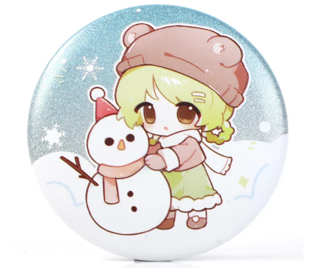 Create Custom Pins with Holographic & Glitter Effects